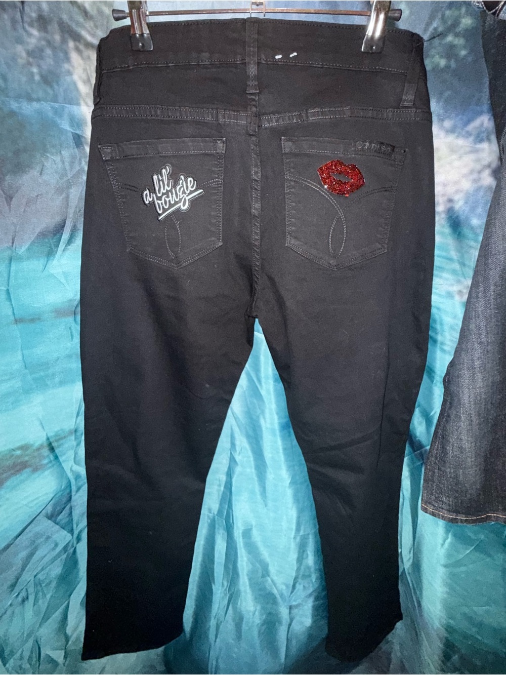 Calvin Klein woman’s  Black Slim Straight Jeans
